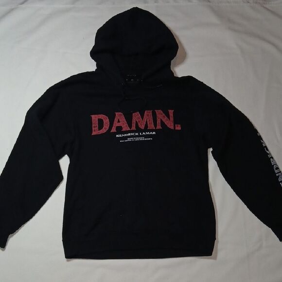TDE Kendrick Lamar Black Hoodie - Picture 1 of 7